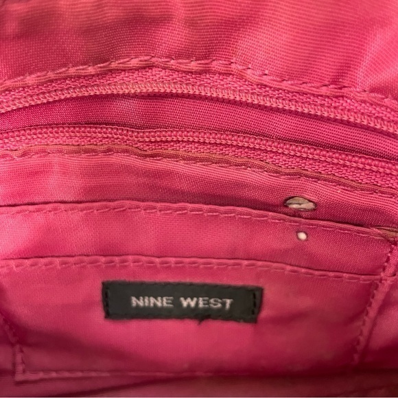 Nine West Black M Initial‎ Monogram Y2K Shoulder Bag - Picture 14 of 16